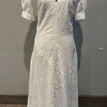 ZARA NWT EMBROIDERED EYELET DRESS ZW COLLECTION M Photo 8
