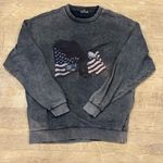 ASOS  American Eagle Graphic Acid Wash Grey Size Medium Oversized Vintage Look Photo 0