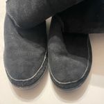 Minnetonka Women’s Size 7 Black Suede Faux Fur Lined Tall Winter Boots Photo 3