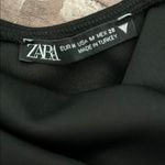 ZARA one-shoulder midi bodycon dress with a cutout detail near the shoulder Photo 1