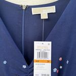 Michael Kors Belted Floral Bell Sleeve V Neck Wide Leg Evening Jumpsuit Size 3X Photo 7