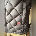 Kenneth Cole Reaction Black Quilted Down Zip Up Jacket Photo 3