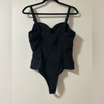 Haute Monde  Black Bodysuit Photo 2