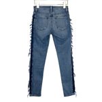 Urban Outfitters Flying Monkey Anthropologie Fringe Tassel Skinny Jeans Size 24 Photo 2