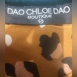 Chloé RARE Chloe Dao Leopard Print Jacket with Black Lace Trim Size Medium Photo 3