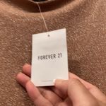 Forever 21 F21 NWT Tan Sparkle Body Con Dress Photo 4