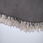 Celebrity Pink Washed Out Black Frayed Fringed Hem Mini Skirt Pockets 15/32 Photo 6