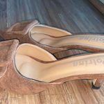 Amazon Brown Suede Kitten Heels Photo 2