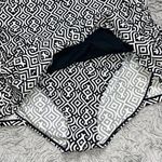 Tropical Escape  Swimdress One Piece Swimsuit Swim Dress White Black 16 Photo 2