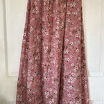 Amazon Pink floral maxi skirt  Photo 0