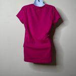 Under Armour Fuchsia Pink Semi-Fitted Short Sleeve Shirt Women's Medium Photo 2