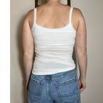 Aerie  white cami WHO NEEDS MISTLETOE? Christmas Cami Sz M Photo 4