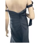 Cinderella Ladivine Divine Off-Shoulder High-Slit Black dress size 8 Photo 3