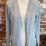 Verve Ami  Women's Gray Open-Front Cardigan Size M Photo 0