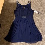 BCX NWT blue lace top dress Photo 0