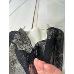 Fashion Bug Vintage Y2K Whimisgoth Goth Dark Academia Tank Top Black Lace 0X Photo 4