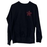 Netflix  Stranger Things size medium black sweatshirt embroidered red Demogorgon Photo 7