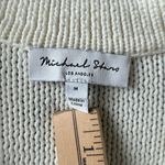 Michael Stars  Women Size‎ Medium Torrance Collared Sweater Vest cream knit Photo 1
