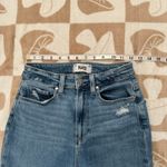 Paige  Femme‎ Jeans High Rise Bootcut Raw Hem Medium Wash Size 25 Photo 6