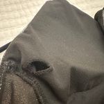 None Glittery Monokini Bathing Suit sz M Silver Glittery Swimsuit Photo 2