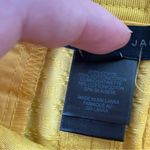 Marc by Marc Jacobs ‎ Yellow A Line Belted Button Down Cargo Pocket Skirt Size 8 Photo 3