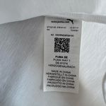 Puma Golf White Fuschia Pink Stripe Sleeveless Dry Cell Polo Shirt Size Small Photo 7