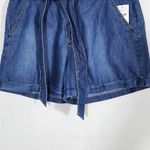 Kensie  Chambray Shorts with Tie at Waist NWT Size 2 Lightweight Jean Shorts Photo 2
