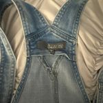 Cali 1850 Light Blue Denim Overall Shorts Photo 2