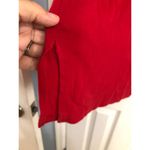 Victoria's Secret Vintage red pajama dress V neck embroidered women's size large Photo 6