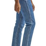 Wrangler NWOT High Rise Vintage Taper Mom Jeans Sz 10 Distressed Medium Wash Photo 3