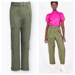 Tanya Taylor  refined cargo pants women’s size 2‎ (missing belt) Photo 1