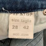 Pit Stop Jeans Distressed light Wash Skinny Jean Size 28 Blue Photo 8