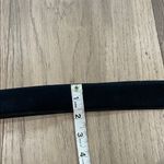 Talbots Vintage  Black Suede Leather Belt Size XL
Made In USA Photo 5