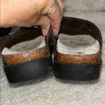 White Mountain Brown Leather Mules for Women Photo 4
