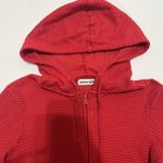 Energie Y2K Red Teen  Medium Zip Up Hoodie W 3/4 Sleeves Photo 1