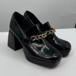 Dream Paris Dream Pairs Black Platform Loafers US 8.5 Chunky  Academia Y2K Style Gothic Photo 1