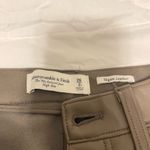 Abercrombie & Fitch Abercrombie size 26 regular 90s relaxed high rise gray leather cargo pants Photo 6