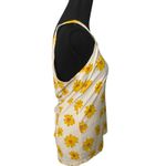 None Sunflower Yellow‎ Daisy Long Tank XL 15/17 Wide Strap Y2K Dopamine Summer Happy Photo 3