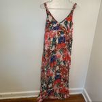 Olivia Moon V-Neck V-Back Maxi Dress Floral Photo 8