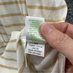 Lilly Pulitzer  Elba Sweater 3/4 Sleeve Tassels Pockets White Tan Striped Women S Photo 7