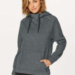 Lululemon  Warm For Winter Hoodie Heathered Speckled Black Photo 0