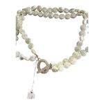 Park Lane  White Pearl Rhinestone Lock Style Choker Necklace NWT Formal Elegant Photo 2