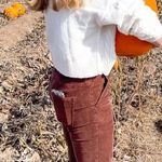 American Eagle Outfitters Corduroy High Waisted Flare Jeans Photo 0