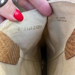 Vintage Chili's Brown Tan Teju Lizard Print Low Heel Riding Boots Size 6 Photo 9