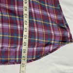 Matilda Jane Rayon All Day Millie 3/4 Button Front Ruffle Sleeve Flannel Top SM Photo 10