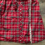Foxcroft  Non-iron Red Plaid Shirt Dress 18 Photo 3