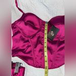 Sincerely Jules Satin Corset Cargo Pants Set NWT! Photo 10