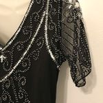 Formal evening embellished beaded sequin dress women’s size medium Photo 5