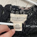 Denim & Supply Ralph Lauren Floral Crochet romantic dainty blouse (xlarge) Photo 1