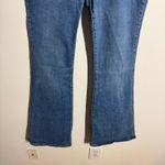 J.Crew Full Length Flare Jeans Women 29 Blue Button Fly Boho Western Casual Pant Photo 9